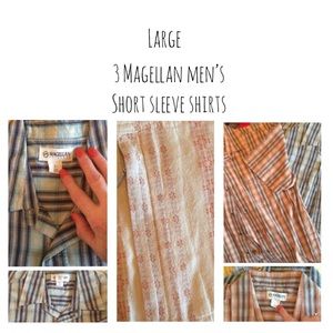 🚨 3 Magellan short sleeve shirts bundle lot